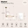 Подвесной светильник Maytoni Круг MOD013PL-04BS1