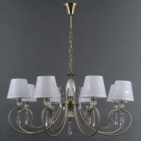 Подвесная люстра ILLUMICO CASTOR IL0193-8PSQ-24 AB CASTOR