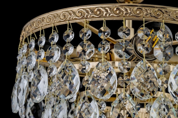 Люстра на штанге Arti Lampadari Castellana Gold Castellana E 1.3.30.608 G