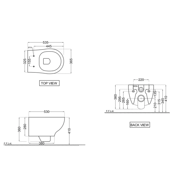 Унитаз подвесной Jaquar Continental CNS-WHT-961SPP с сиденьем микролифт, белый