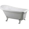 Акриловая ванна Ceruttispa Vito CT9320 150x74 см, отдельностоящая, белый