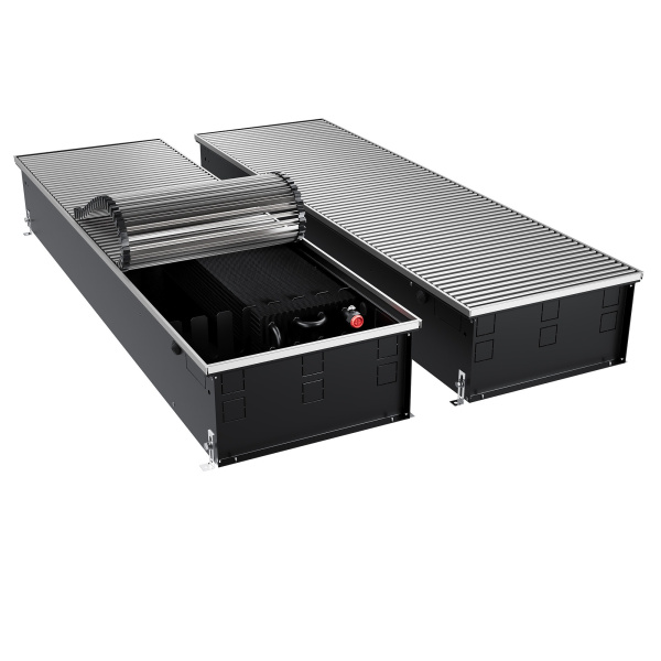 Конвектор внутрипольный Royal Thermo ATRIUM TURBO-190/400/900-DG-U-NA