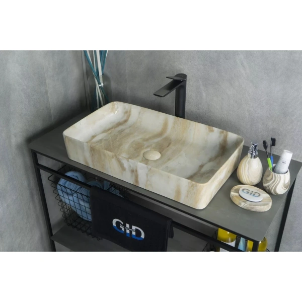 Раковина 60x34 см GID Stone Edition Mnc596