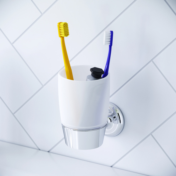 Стакан AM.PM Like A8034300 с настенным держателем