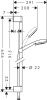 Душевой гарнитур hansgrohe Crometta 100 Multi 26656400