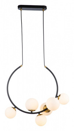 Подвесной светильник Indigo Nuvole 11002/6P Black