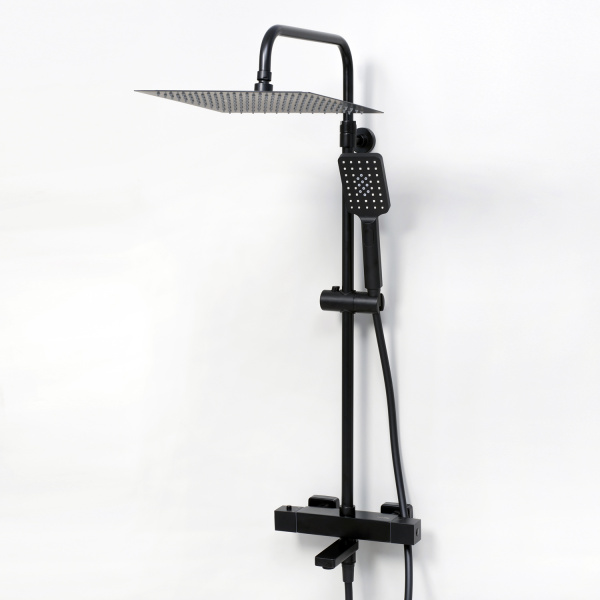 Душевая стойка WasserKRAFT A29901 Thermo черный