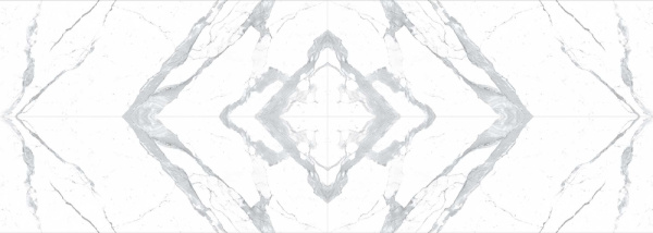 LAMINAM I Naturali Marmi Керамогранит Bianco Statuario Venato Bookmatch face A 100x300 натуральный