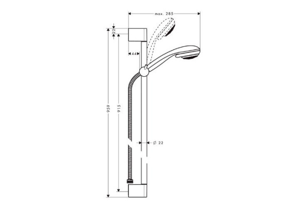 Душевой набор Grohe Power & Soul Cosmopolitan 27762000