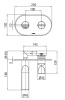 Смеситель для раковины Bossini Apice Z00549.030