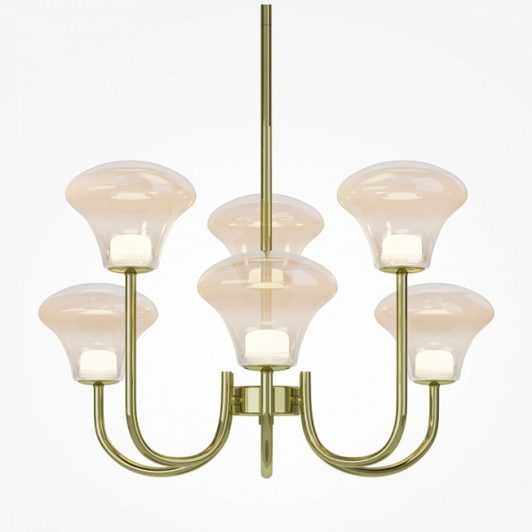 Люстра на штанге Maytoni Династия MOD402PL-L20BS3K