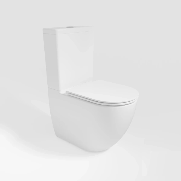 Унитаз-компакт Vincea Globo VT2-14T безободковый, торнадо, с сиденьем микролифт, белый