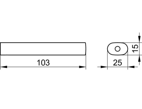 Держатель запасного рулона Keuco Edition 400 11563130000 хром черный шлифованный