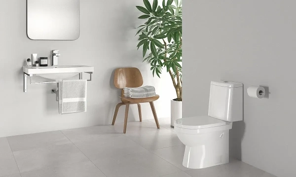 Унитаз-компакт с сиденьем микролифт Sanita Luxe Next WC.CC/Next/2-DM/WHT.G/S1