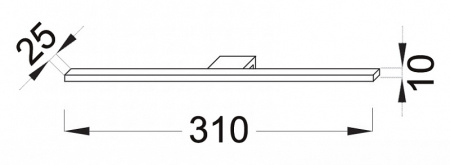 Подсветка Jacob Delafon Struktura EB1224-NF