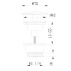 Донный клапан Abber AF0012B черный матовый