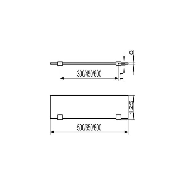 Полочка Keuco Moll 12710015800