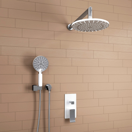 Душевой комплект WasserKRAFT A16067WHITE белый