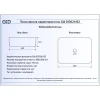Раковина 50x40 см GID LuxeLine D1302h132