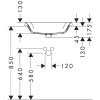 Раковина Hansgrohe Xuniva Q 55 60158450