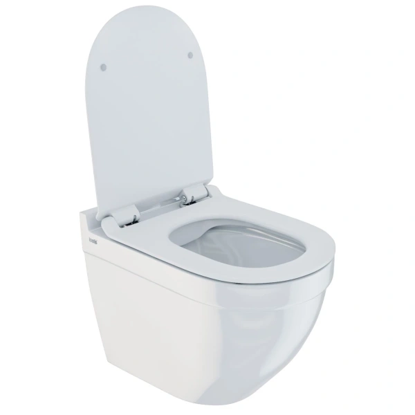 Унитаз подвесной IDDIS Cloud CLORDSEi25 безободковый, с сиденьем микролифт, белый