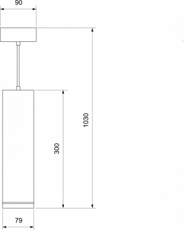 Подвесной светильник Elektrostandard Topper a063930