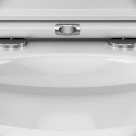 Унитаз подвесной AM.PM Gem C901700SC безободковый, с сиденьем микролифт, белый