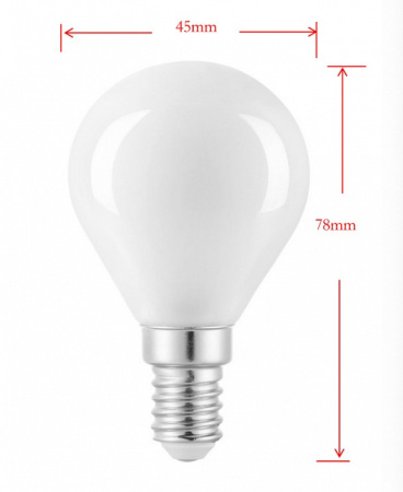 Лампа светодиодная Imperiumloft E14 6Вт 2700K LF-254