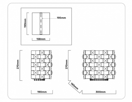 Накладной светильник Ambrella Light LH LH41012