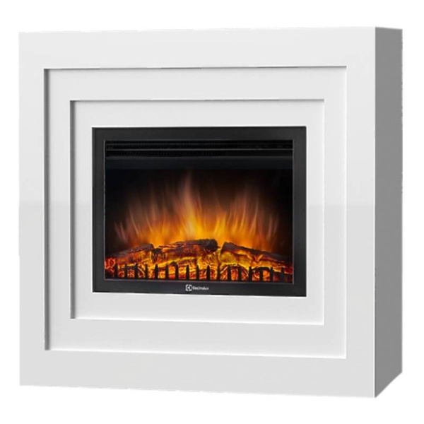 Каминокомплект:Биокамин Firelight BFP/P-3020+Портал Cubo 30 белый