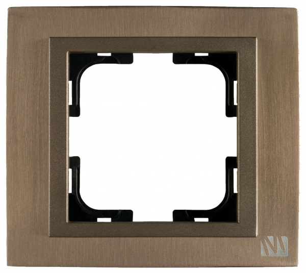 Рамка на 1 пост Mono Electric Style Aluminium 107-810000-160