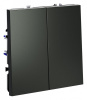Выключатель двухклавишный без рамки Voltum S70 VLS020606