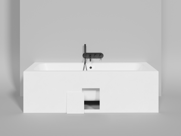 Ванна из искусственного камня Salini Orlando Axis 190x80 103211G