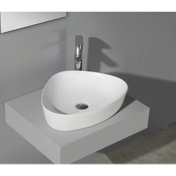 Раковина-чаша CeramaLux 9386 50,5x40,5 см, накладная, белый