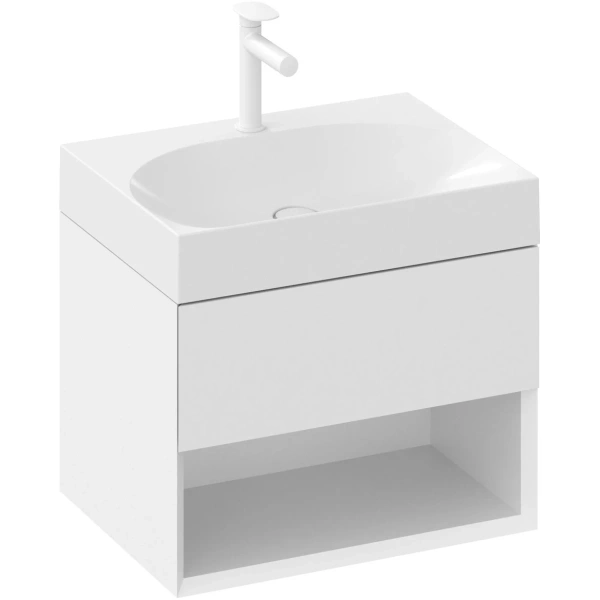 Раковина Ravak Lite XJX01260004 60x45 см, накладная, подвесная, белый