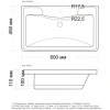 Раковина 60x45 см Grossman Адель 4627173210225