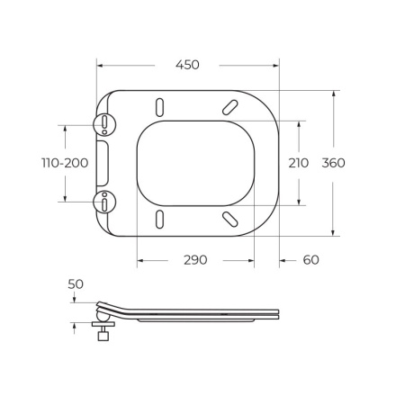 Подвесной унитаз BelBagno ALBANO BB120CHR