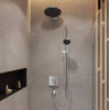 Верхний душ Hansgrohe Pulsify S 24141000 хром/графит