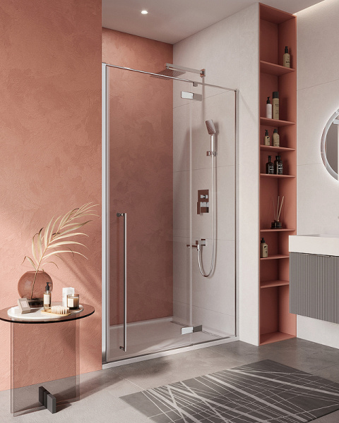Душевая дверь Cezares Liner 120 LINER-B-12-120-C-Cr-R
