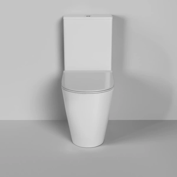 Унитаз-компакт Grossman GR-4473S безободковый, с сиденьем микролифт, белый