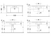 Раковина Duravit Starck 3 0304800000