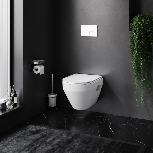 Комплект инсталляция с унитазом и клавишей AM.PM Spirit 2.0 IS47001.701738 белый