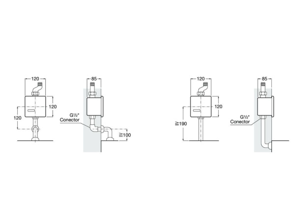 Панель сенсорная Roca Sentronic-S 5A8102CM0
