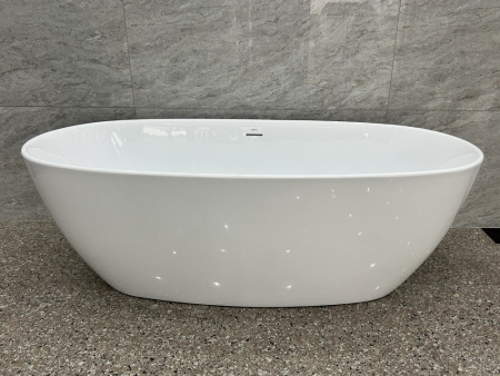 Акриловая ванна Abber 170x80 AB9265-1.7 белая глянцевая