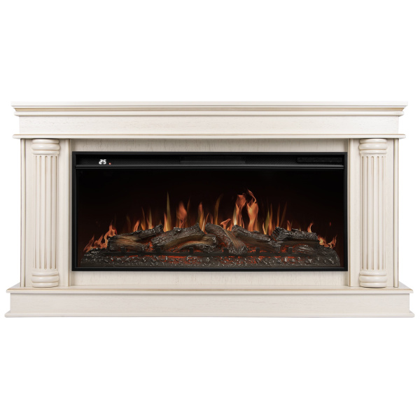 Портал Firelight Olympia 42/40/36, слоновая кость с золотой патиной