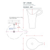 Раковина Artceram Cup OSL004 01 00