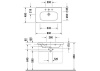 Раковина Duravit DuraStyle 23208000001-WG