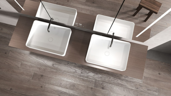 Раковина Abber Stein AS2629 белая матовая