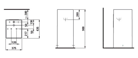 Раковина Laufen Kartell 8.1133.1.000.111.1