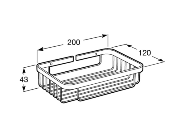 Полка для ванной Roca Hotels 816403001